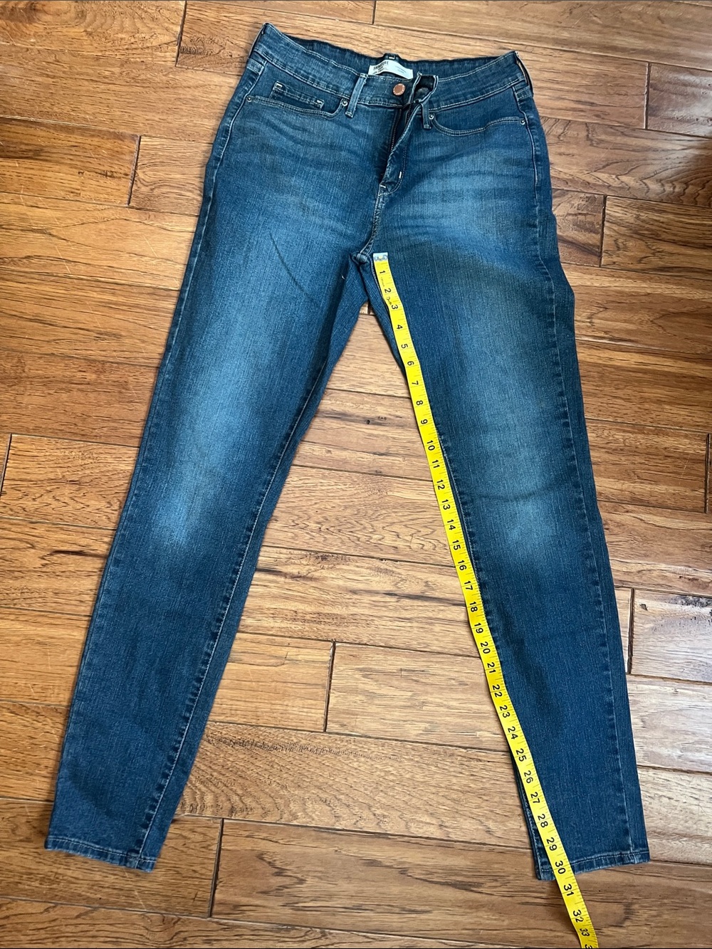 Signature by Levi Strauss Dark Indigo Skinny Jeans